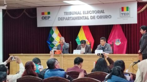 Tribunal Electoral de Oruro