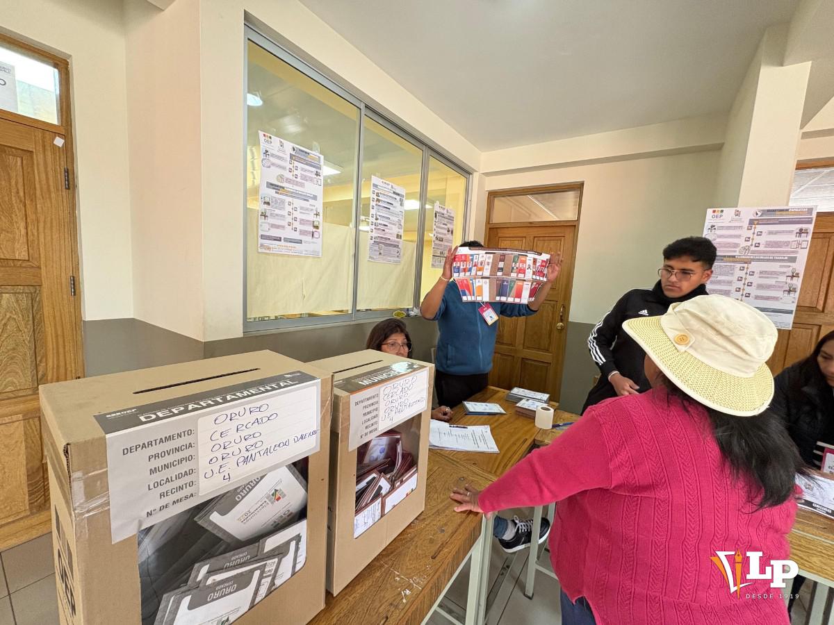 elecciones Oruro