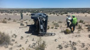 Personal de Transito toma detalles del suceso