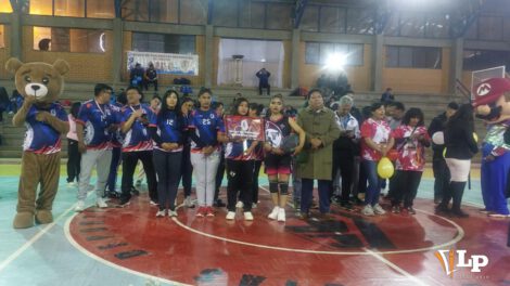 Olimpiadas de la Prensa de Oruro, Participan cuatro delegaciones, Coliseo del CPDO