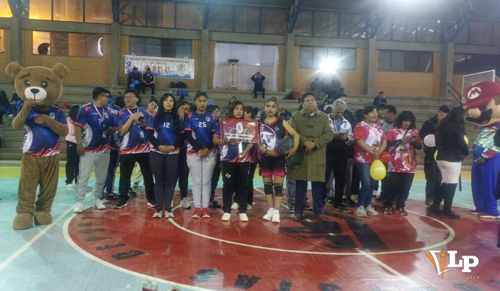 Olimpiadas de la Prensa de Oruro, Participan cuatro delegaciones, Coliseo del CPDO