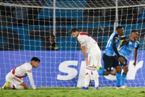 Copa Sudamericana, Fase de Grupos, Blooming vs. River Plate, Estadio Ramón Aguilera Costas