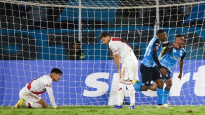 Copa Sudamericana, Fase de Grupos, Blooming vs. River Plate, Estadio Ramón Aguilera Costas