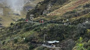 Emfrentamientos entre mineros y policiales
