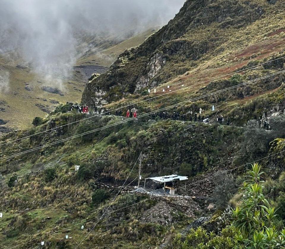 Emfrentamientos entre mineros y policiales
