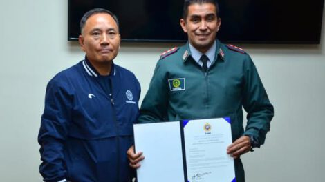 fue acreditado como miembro del Comité de Desarrollo del Comité de Taekwondo del CISM