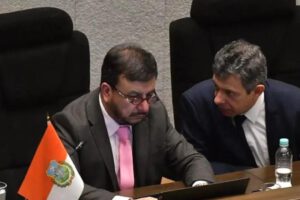 El ministro de Hidrocarburos y Energías, Mauricio Medinaceli