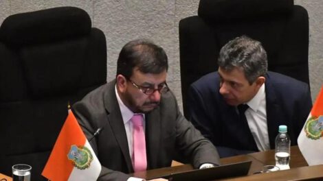 El ministro de Hidrocarburos y Energías, Mauricio Medinaceli