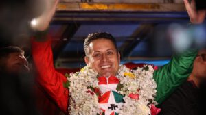 El vicepresidente Edmand Lara