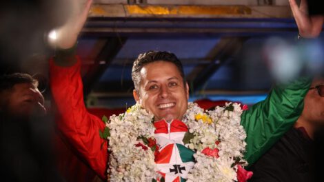 El vicepresidente Edmand Lara