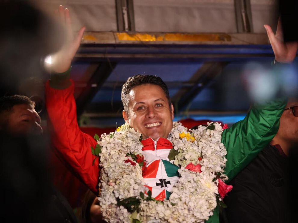 El vicepresidente Edmand Lara