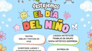 Arte, juegos y golosinas para celebrar a los niños en su día