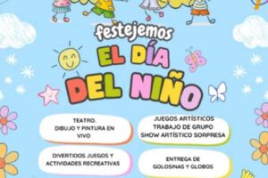 Arte, juegos y golosinas para celebrar a los niños en su día