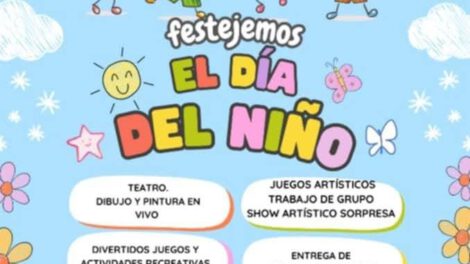 Arte, juegos y golosinas para celebrar a los niños en su día