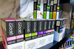 Imagen de los paquetes de vapers