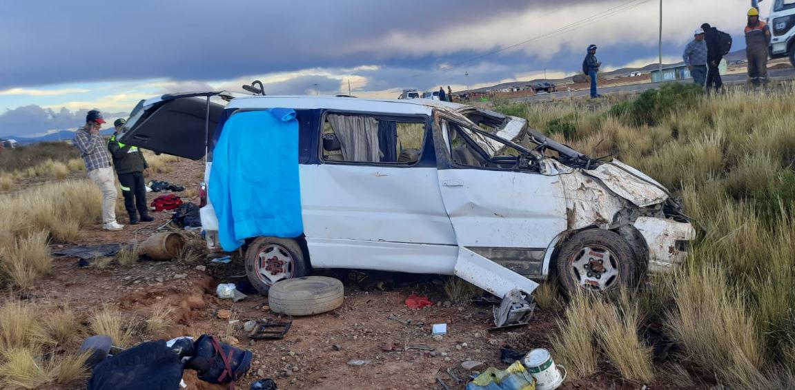Accidente en la doble vía Oruro – La Paz deja dos fallecidas - La ...
