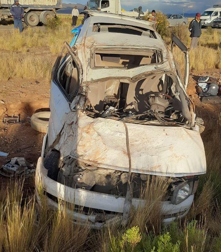 se muestra la parte frontal del motorizado