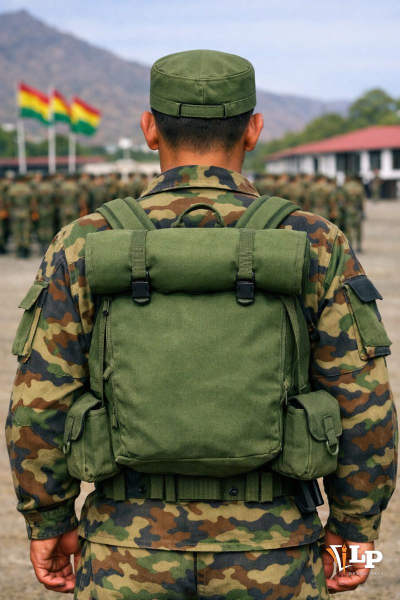 Imagen referencial de un conscripto