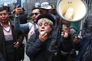 personas manifestandose