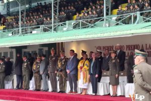 Acto policial con presencia diplomática de Colombia y Estados Unidos