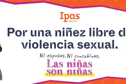 Banner de la campaña “Ni esposas, ni concubinas. Las niñas son niñas”