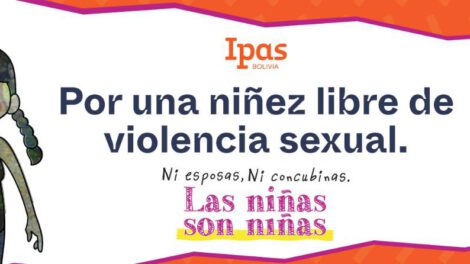 Banner de la campaña “Ni esposas, ni concubinas. Las niñas son niñas”