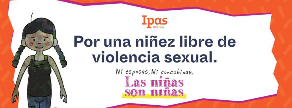 Banner de la campaña “Ni esposas, ni concubinas. Las niñas son niñas”