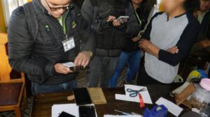 Requisa en el domicilio de uno de los arrestados