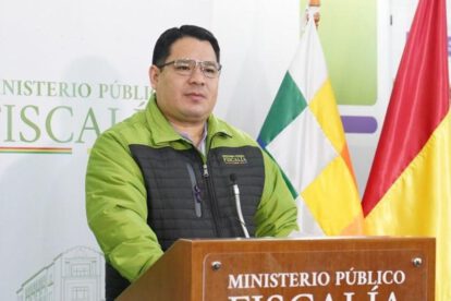 El fiscal general del Estado, Roger Mariaca