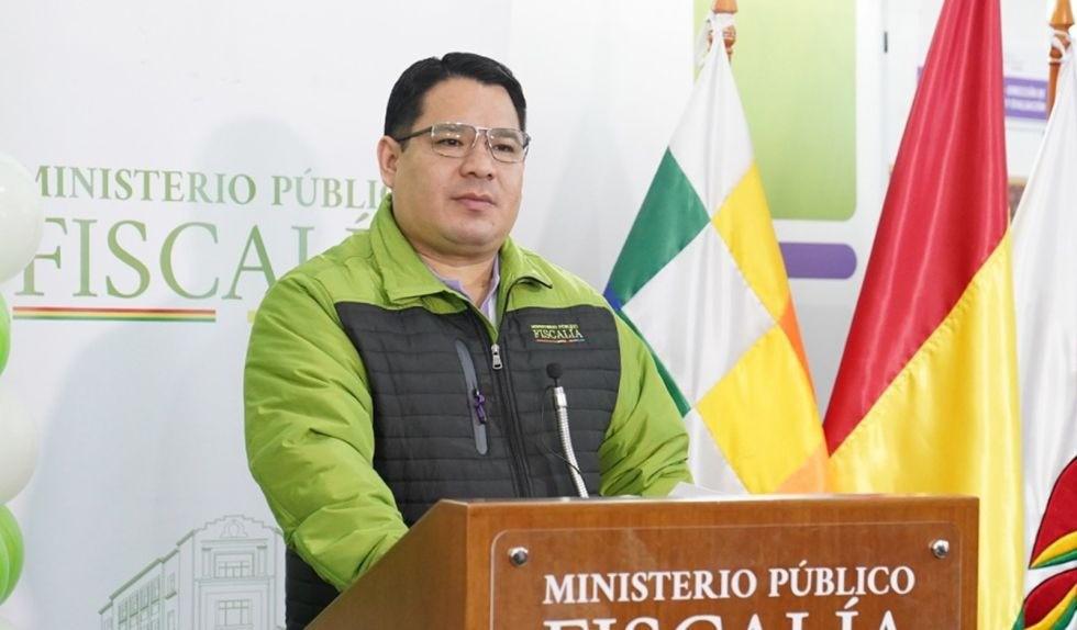 El fiscal general del Estado, Roger Mariaca