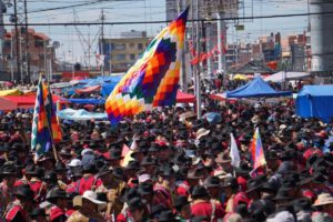 El cabildo en la ciudad de El Alto