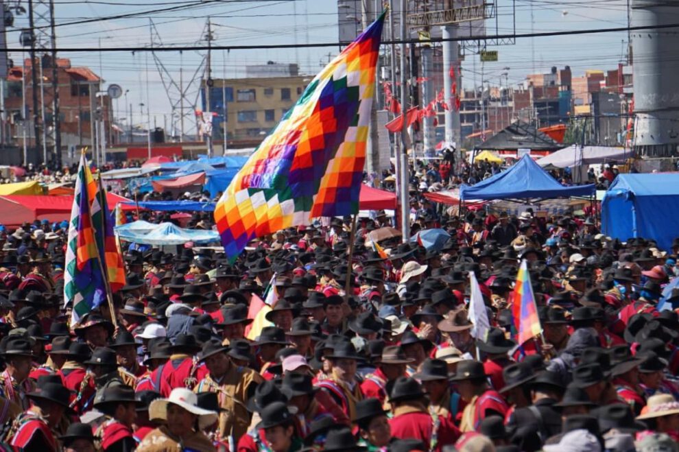 El cabildo en la ciudad de El Alto