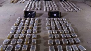 Imagen de los paquetes encontrados por la Felcn