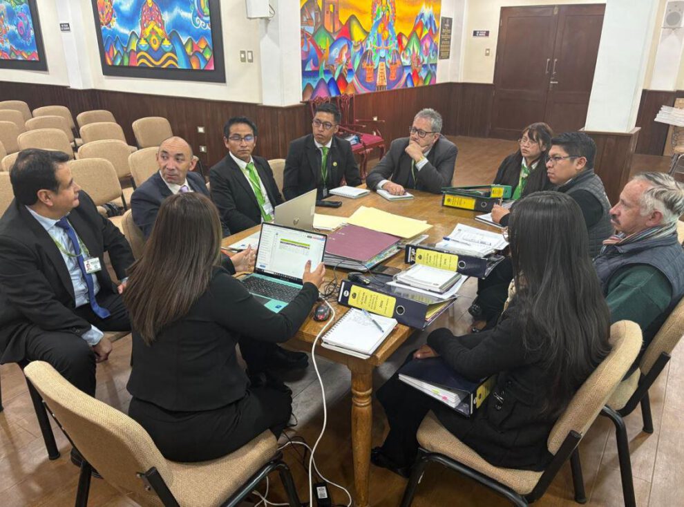 Reunión de fiscales