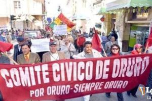 comité civico de Oruro