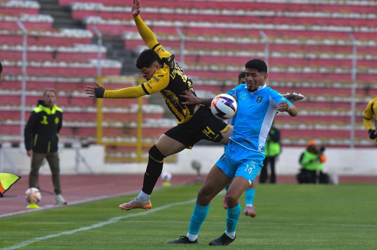 División Profesional, The Strongest vs. San Antonio, Estadio Hernando Siles de La Paz