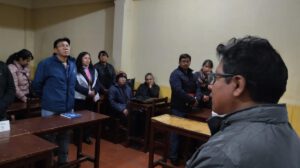 Ciudadanos orureños juran como jurados electorales