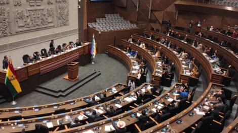 El pleno de la Asamblea Legislativa