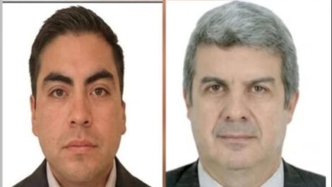 Los pilotos Moyano y Sardán