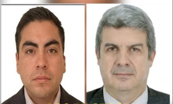 Los pilotos Moyano y Sardán