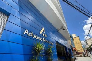 La fechada de la Aduana Nacional