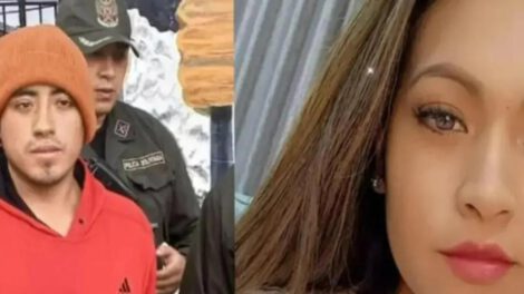 El acusado Joel P. y la víctima Odalys Vaquiata