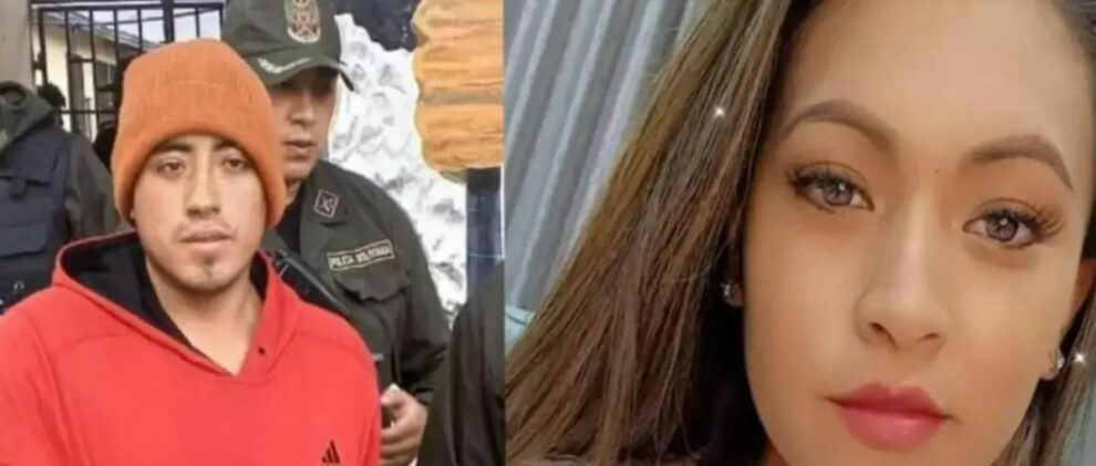 El acusado Joel P. y la víctima Odalys Vaquiata