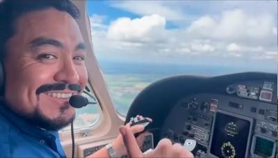 El último video publicado por el piloto Julio César Sardán