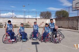 Básquetbol sobre silla de Ruedas, Nemes vs. Ruedas de Fuego, Deporte Integrado