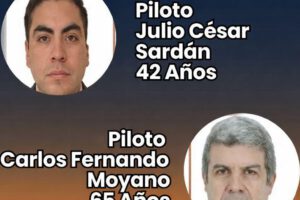 pilotos fallecidos en accidente