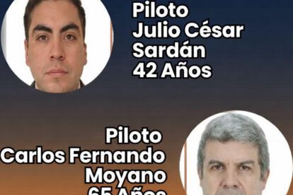 pilotos fallecidos en accidente