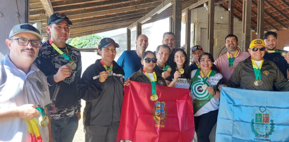 Nacional de Tiro Deportivo, Araceli Huarayo logra dos primeros lugares, Torneo realizado en Santa Cruz