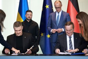 firman un acuerdo germano-ucraniano