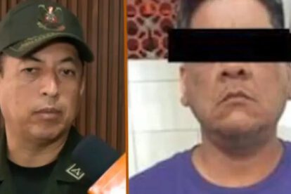 policia y hombre